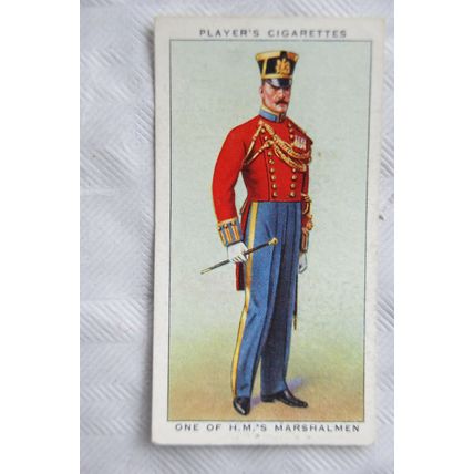 1937 Players Coronation Ceremonial Dress No. 46 One of His Majesty's Marshalmen