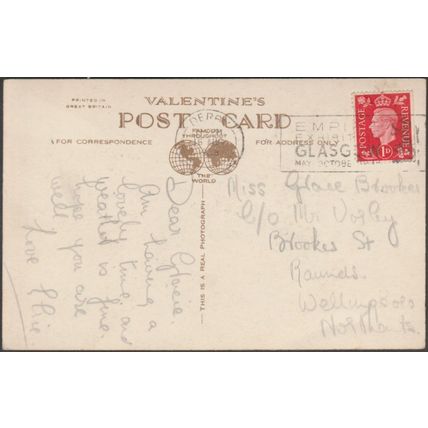 Thorpe, Dovedale, Derbyshire, 1938 - Valentine's RP Postcard