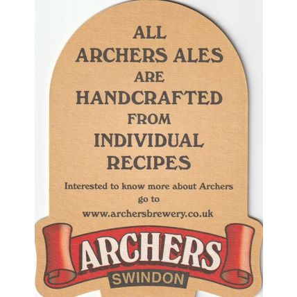 BEER MAT - ARCHERS BREWERY - GOLDEN - (Cat 042) - (2005)