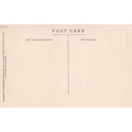 EC804 NEW FOREAST - PICKET POST . PRINTED POSTCARD