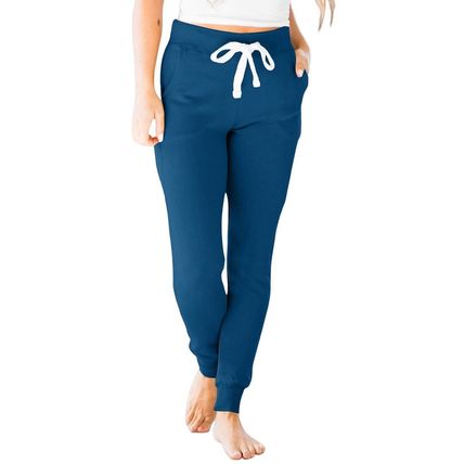 Drawstring Waist Pocketed Joggers