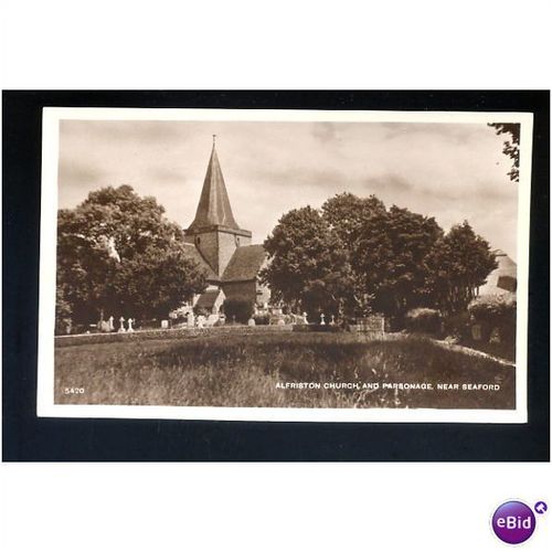 Sussex ALFRISTON Church Postcard (5420)