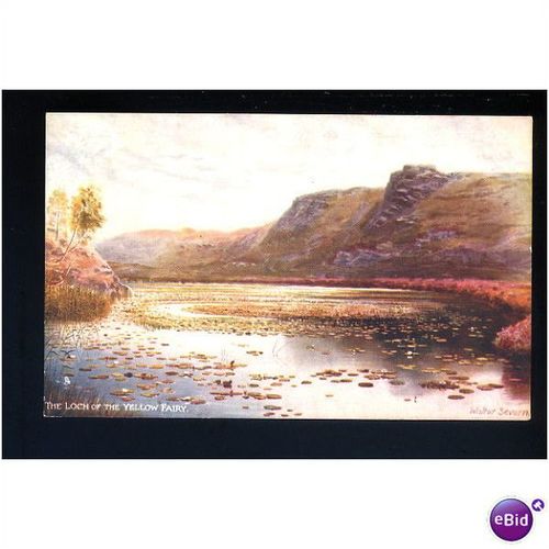 TUCK OILETTE Postcard 7167 "Loch of the Yellow Fairy"