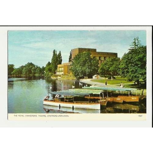 Warwickshire STRATFORD UPON AVON Shakespeare Theatre Postcard Jarrold (19207)