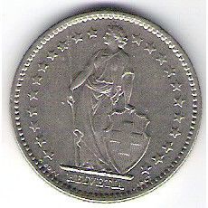 SUISSE 1 FRANC1969