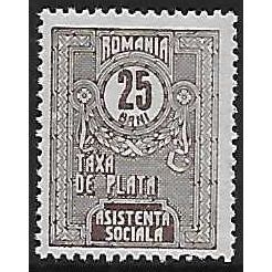 Zp Mi 17 (**): Postal Tax Postage Due: 25 b. brown/green, comb perf 13½:13¾