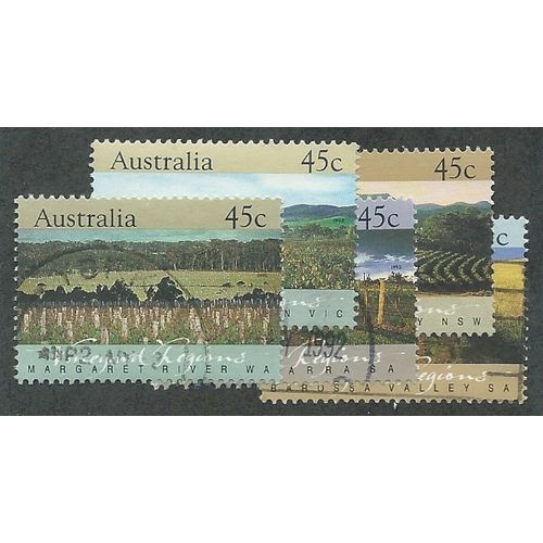 AUS 1992 (SET) 'VINEYARDS' (5v) FINE USED (EBID47-882)