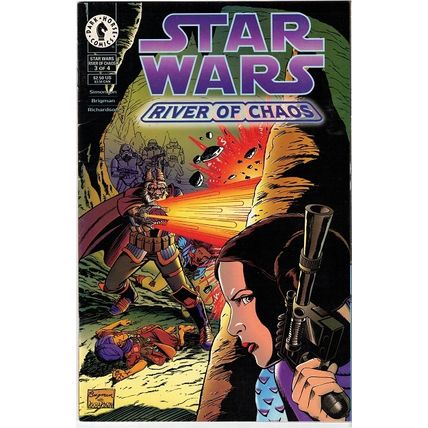 STAR WARS ' RIVER OF CHAOS ' # 3 (1995)