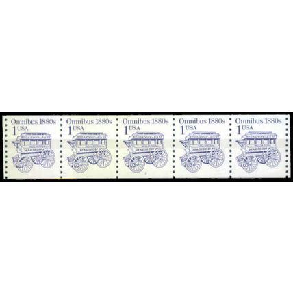 2225b 1c Omnibus Very Fine MNH Dry Gum PNC 2/5 P0685