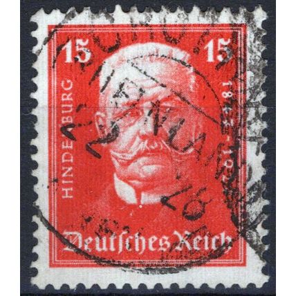 ZAYIX Germany B20 Used Semi-Postal Pres. Paul von Hindenburg 042523SM25
