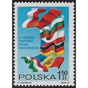 Mi 2377: 20th Anniversary of the Warsaw Treaty