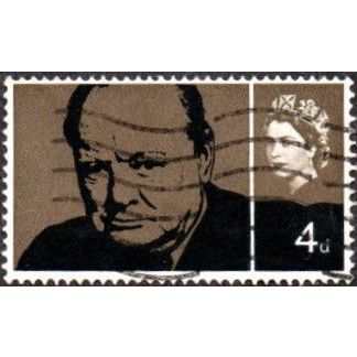 1965 Churchill Commemoration. 4d. (Ord) Fine Used