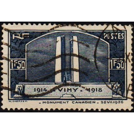 France. 1936 1f50 S.G.550 Used