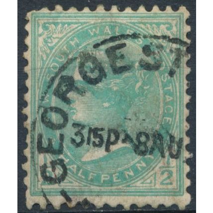QV: ½d - New South Wales 1908 - F H - SG 333b