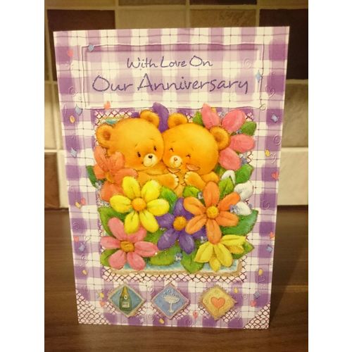 Our Anniversary Card - With Love On Our Anniversary
