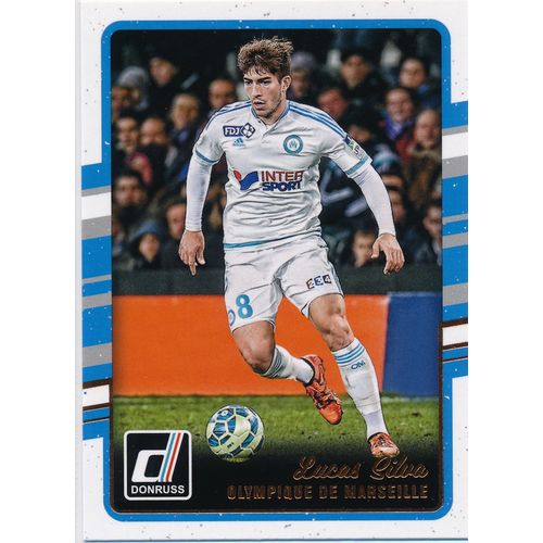 2016 Donruss Soccer 60 Lucas Silva Olympique de Marseille