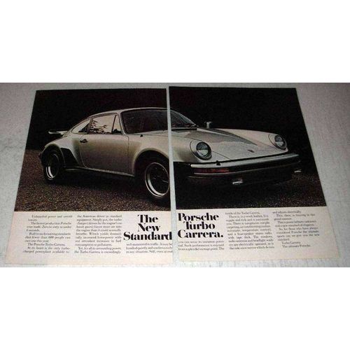 1976 Porsche Turbo Carrera Car Ad - The New Standard