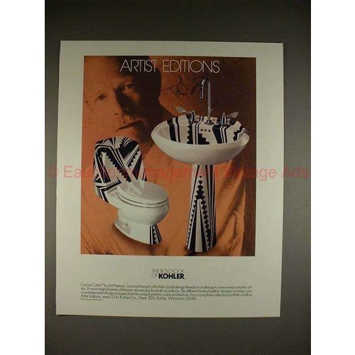 1987 Kohler Ad, featuring Art Nelson - Cactus Cutter!!