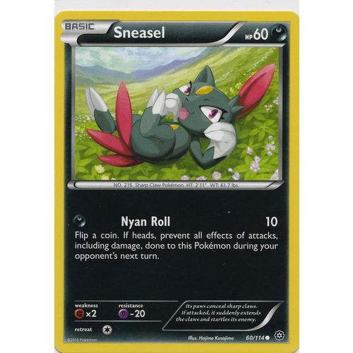 Pokemon XY Steam Siege 60/114 Sneasel
