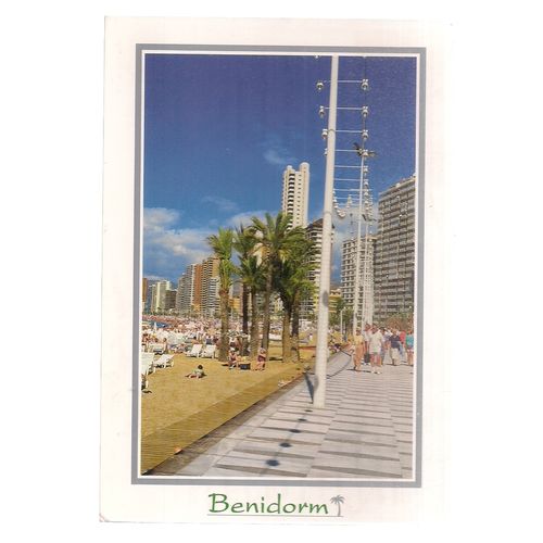 BENIDORM, SPAIN used postcard vgc 2005 postmark =