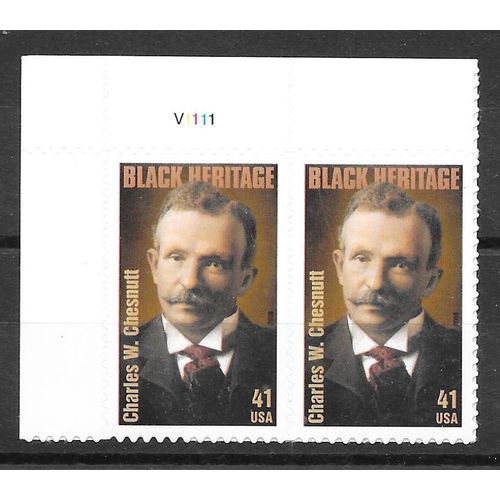 USA N° 4222 Charles W. Chesnutt Black Heritage NEUF ** (MNH)