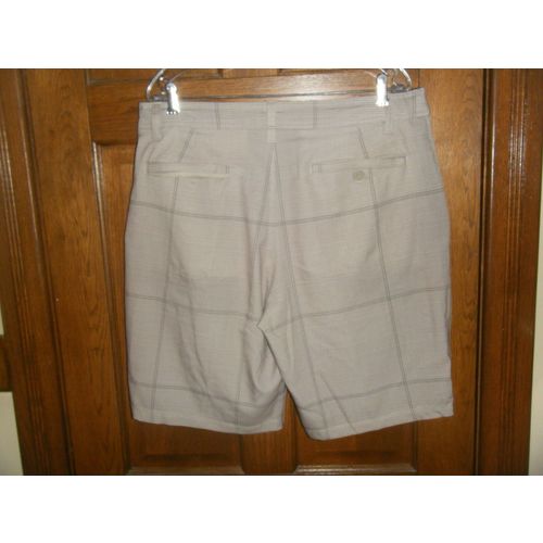 Hang Ten Beige Plaid Swim Shorts - Size 36