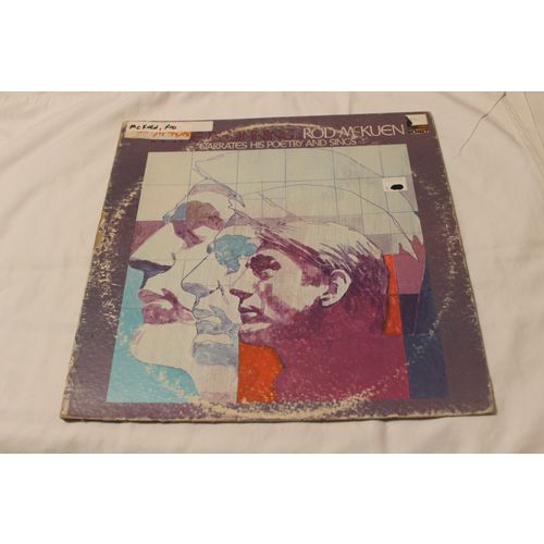 Rod McKuen LP-ROD McKUEN NARRATES HIS POETRY AND SINGS