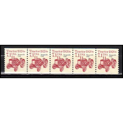 2127a 7.1c Tractor Very Fine MNH Dry Gum PNC 1/5 X0785