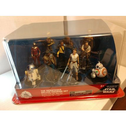 Disney Store Star Wars Rise of Skywalker DELUXE FIGURE PLAYSET -NEW-Box Shipping