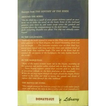 THE ODYSSEY OF THE ESSEX by FRANK DONOVAN HCDJ ACCOUNT OF EPIC VOYAGE US NAVY