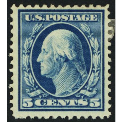 335, Mint VF HR 5¢ Nice Fresh Stamp - Stuart Katz