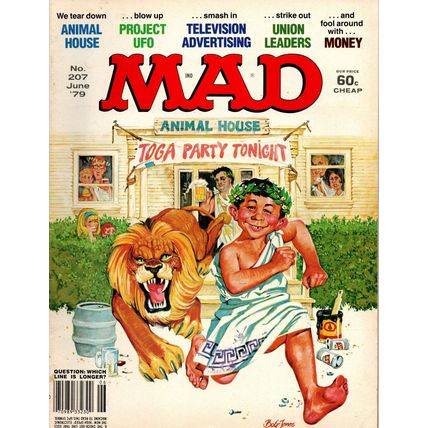 Mad Magazine June 1979 We tear down Animal House