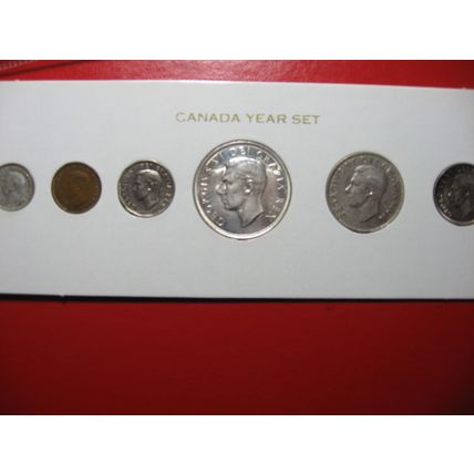 1950 Canada coin set