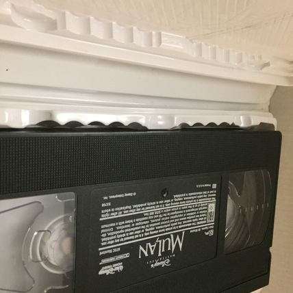 Preowned Disney Mulan Animated Movie VHS Tape