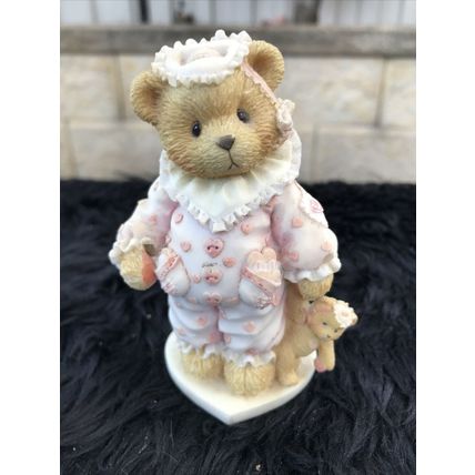 Jilly 'Won't You Be My Sweetheart 1995 Pricilla Hillman Teddy Bear Figurine