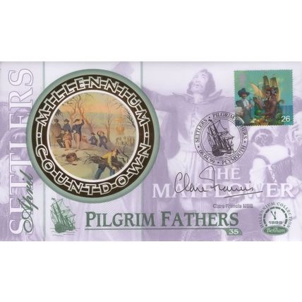 Clare Francis Yachtswoman Pilgrim Fathers MBE Hand Signed FDC