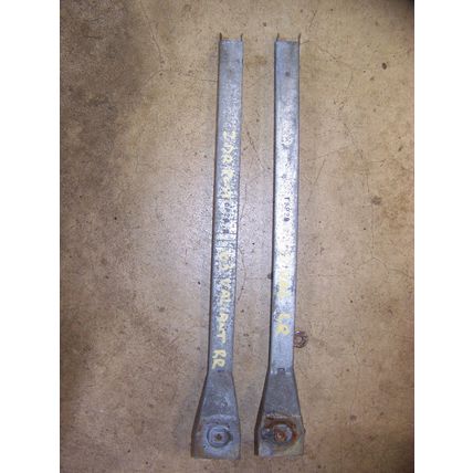 1963 PLYMOUTH VALIANT 2D SEDAN QUARTER GLASS WINDOW TRACKS OEM