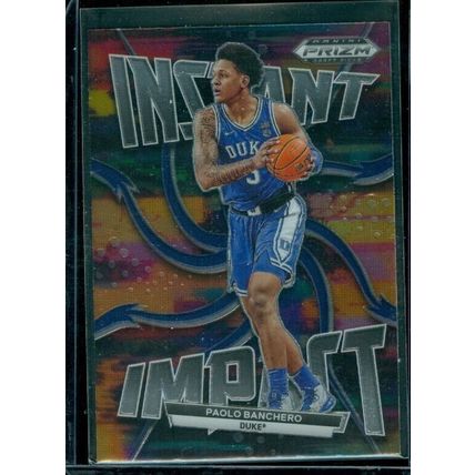 2022-23 Panini Prizm Draft Picks Instant Impact #3 Paolo Banchero