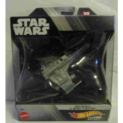 HOT WHEELS STAR WARS ' Starship Select ' E-WING FIGHTER (2023)