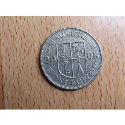 Mauritius 2008 1 Rupee Coin
