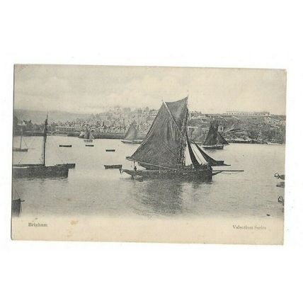 Brixham, Devon, Valentines Series Postcard. C1905