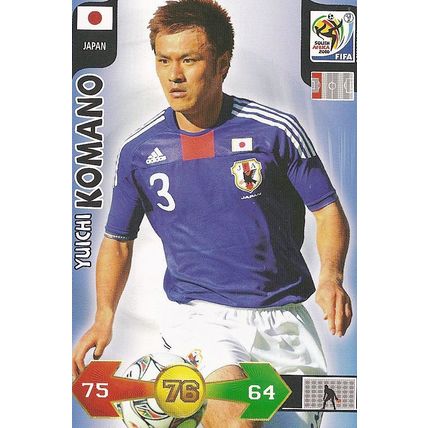 Panini's Adrenalyn XL FIFA World Cup 2010: Japan, Defender - Komano