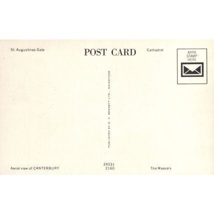 Postcards Canterbury Cathedral multiviews. Unposted. Job lot