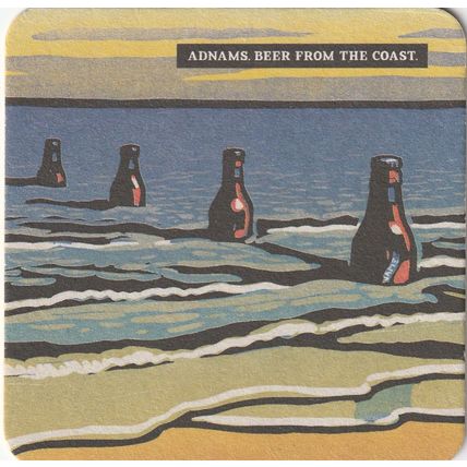 BEER MAT - ADNAMS BREWERY - BEER FROM THE COAST - (Cat No 088) - (2007)