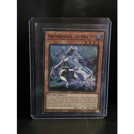 Swordsoul of Mo Ye - MZTM-EN080 - Super Rare - 1st Edition Maze of the Masters Y