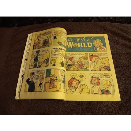 Bronze Age Fawcertt Comics Dennis The Menace & His Wish I Was Book 4.5 + 1972