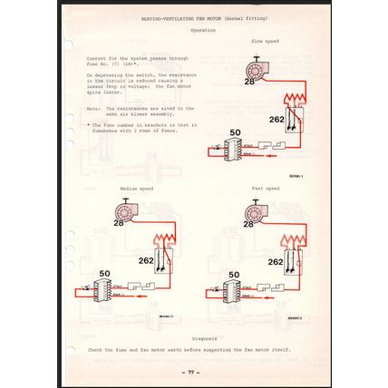 Renault 9 Diagnosis Of Electrical Incidents On 1982 Models 7711072284 PDF