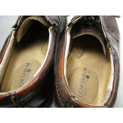 Florsheim 13113-200 Brown Leather Casual Lace Up Oxfords Shoes Size US 8 Men's