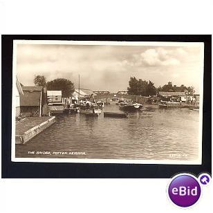 Norfolk POTTER HEIGHAM Bridge Postcard by Valentine (223621)