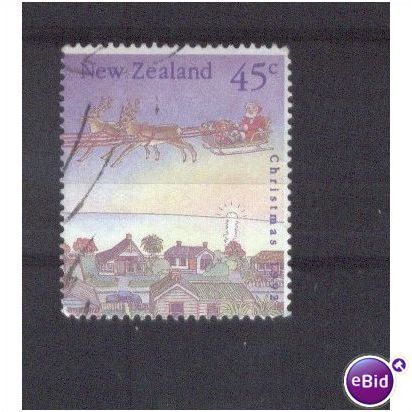 New Zealand 1992 SG 1700 Used Christmas (C-411)
